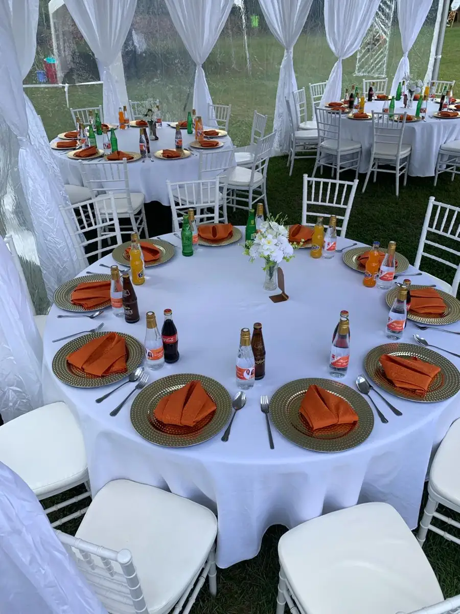 Special event setup 1 at Zamar Springs Gardens in Machakos