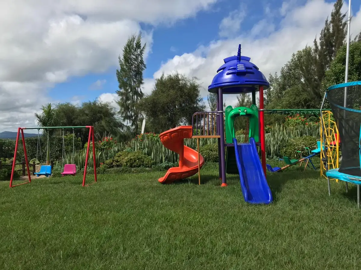 Kids play area at Zamar Springs Gardens in Machakos