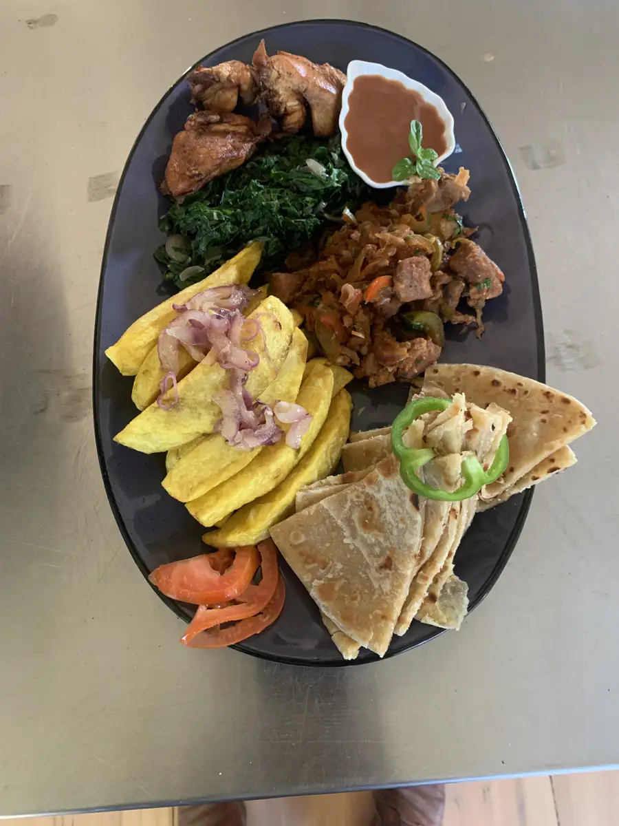 Zamar platter for two option on display at Zamar Springs Gardens