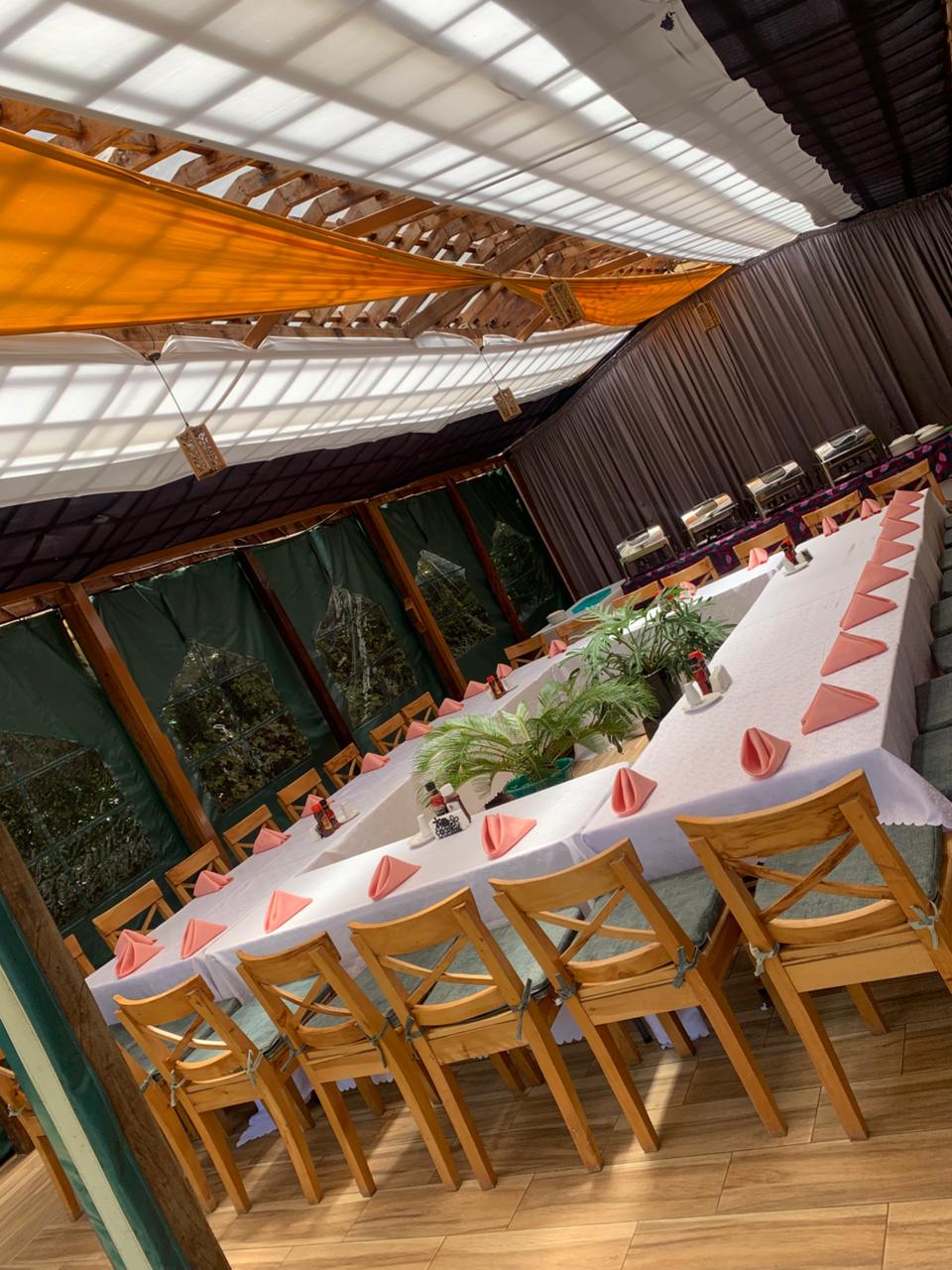 Well lit pergola setup for a private event in zamar springs machakos – Photo 1