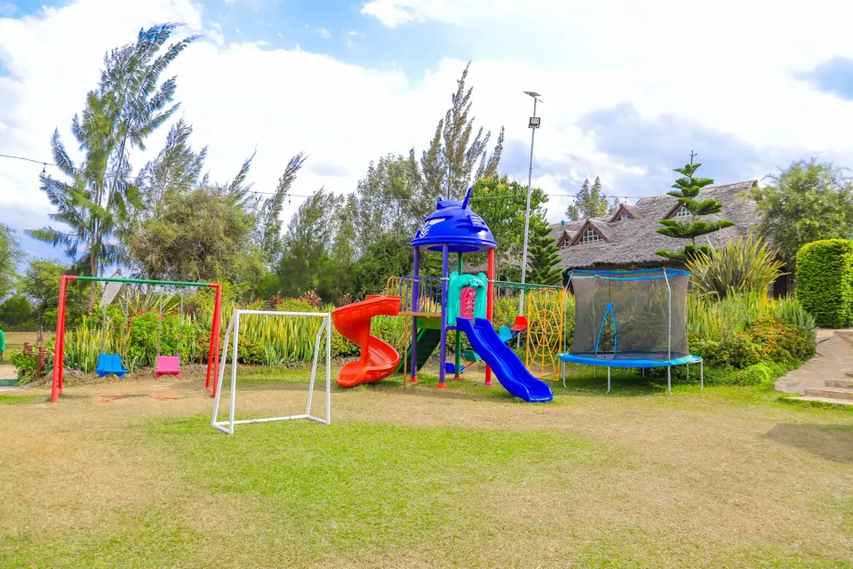 Kids outdoor play area at Zamar Springs Gardens in Machakos